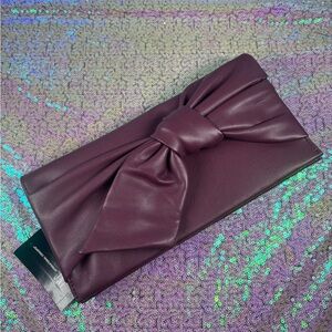 Elegant Purple Clutch Bag